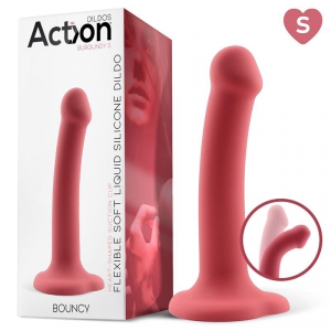 Gode en silicone BOUNCY S 15 x 3.3cm