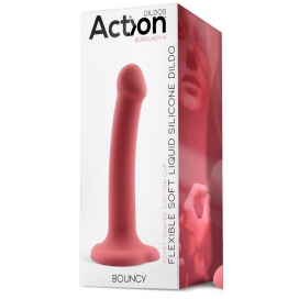 Gode en silicone BOUNCY M 16 x 3.7cm 2