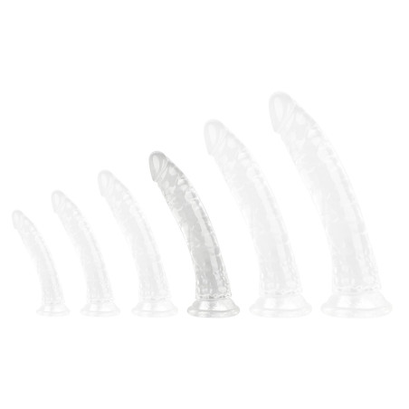 Gode transparent NO BALL XL 22 x 4.5cm
