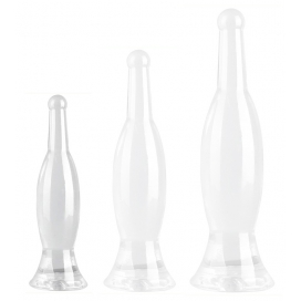 Plug transparent BOTTLE S 18 x 4.5cm