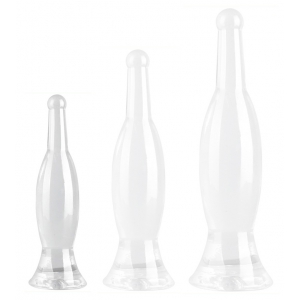 Plug transparent BOTTLE S 18 x 4.5cm