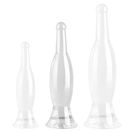 Plug transparent BOTTLE M 22 x 5.5cm