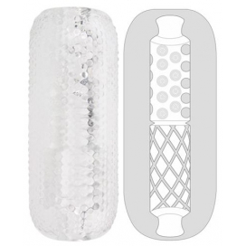 Gaine de masturbation PALM STROKER N°3 - 12.5cm Transparente
