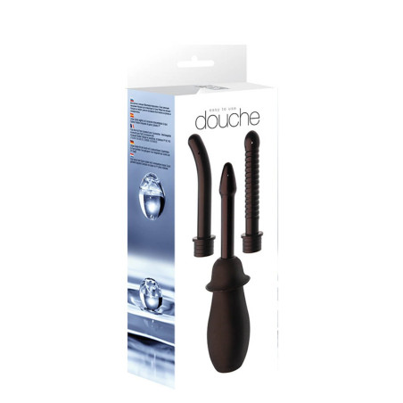 Poire anale 3 embouts de 10 cm