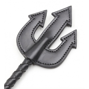 Cravache TRIDENT 65cm Noire