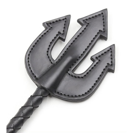Cravache TRIDENT 65cm Noire