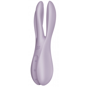 Stimulateur de clitoris vibrant THREESOME 2 Satisfyer Violet