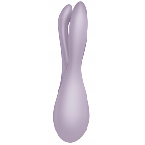 Stimulateur de clitoris vibrant THREESOME 2 Satisfyer Violet