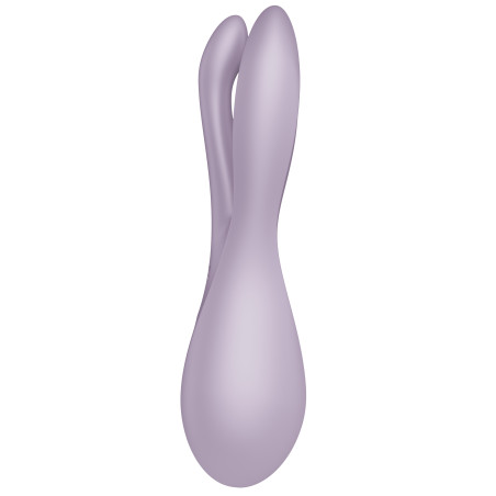 Stimulateur de clitoris vibrant THREESOME 2 Satisfyer Violet