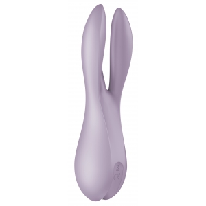 Stimulateur de clitoris vibrant THREESOME 2 Satisfyer Violet