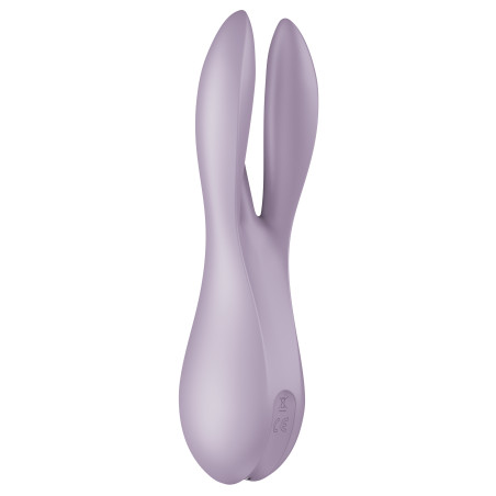 Stimulateur de clitoris vibrant THREESOME 2 Satisfyer Violet