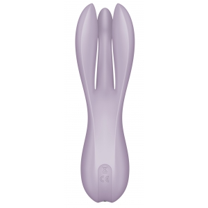 Stimulateur de clitoris vibrant THREESOME 2 Satisfyer Violet