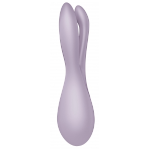 Stimulateur de clitoris vibrant THREESOME 2 Satisfyer Violet