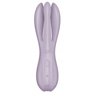 Stimulateur de clitoris vibrant THREESOME 2 Satisfyer Violet