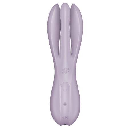 Stimulateur de clitoris vibrant THREESOME 2 Satisfyer Violet