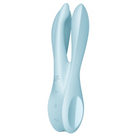 Stimulateur de clitoris vibrant THREESOME 1 Satisfyer Bleu