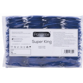 Préservatifs XXL SUPER KING Pasante 69 mm x144