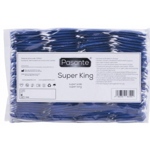 Préservatifs XXL SUPER KING Pasante 69 mm x144