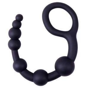 Boules anales U SHAPE Black Mont 30 x 4.5cm