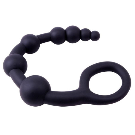 Boules anales U SHAPE Black Mont 30 x 4.5cm