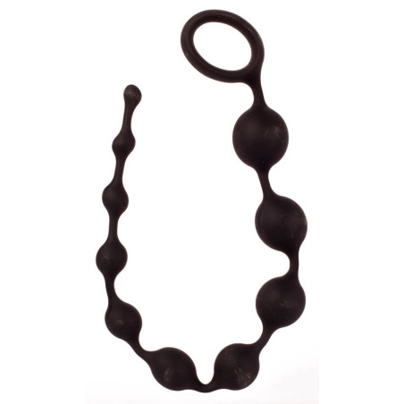 Chapelet anal en silicone PLAYFUL UP de Black Mont 32 cm