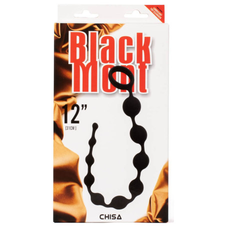 Chapelet anal en silicone PLAYFUL UP de Black Mont 32 cm