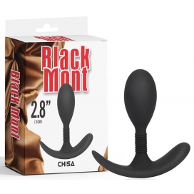 Plug anal PLAY Black Mont S 7.5 x 2.5cm 2