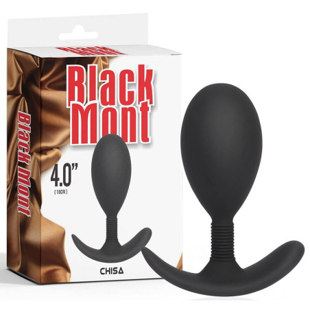 Plug anal PLAY Black Mont L 10 x 4.5cm