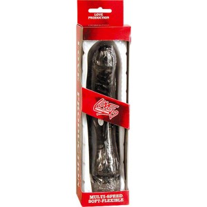 Gode vibrant Jelly de 18cm de haut avec vibrations