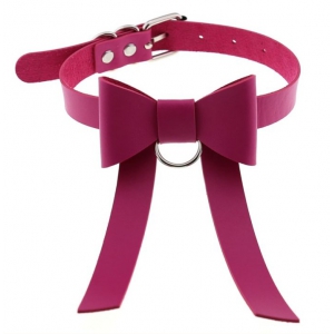 Ras de cou BOW NIGHT Rose