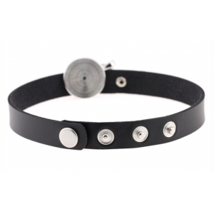 Ras de cou ROUND MOON Noir