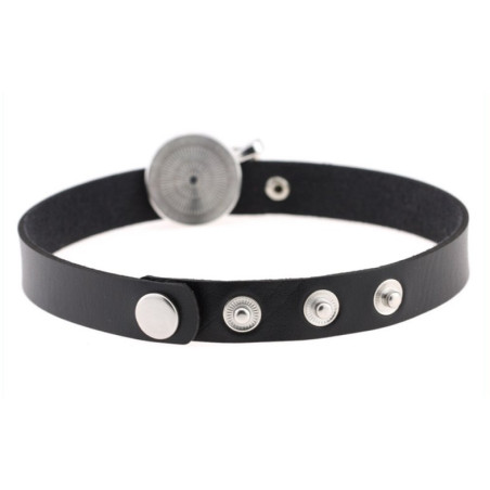 Ras de cou ROUND MOON Noir