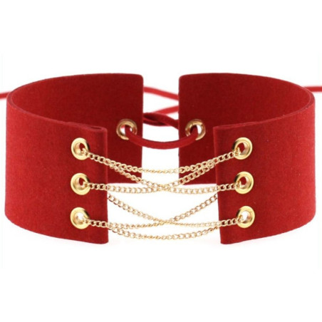 Ras de cou CORAL Rouge