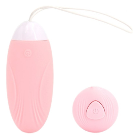 Oeuf vibrant BETH 8 x 3.2cm Rose
