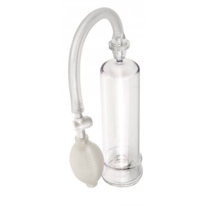 Pompe à pénis Worx Beginners Blanc de 19cm