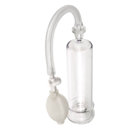 Pompe à pénis Worx Beginners Blanc de 19cm