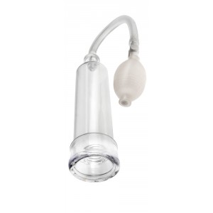 Pompe à pénis Worx Beginners Blanc de 19cm