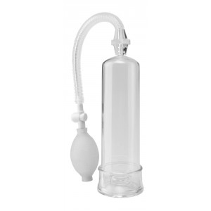 Pompe à pénis Worx Beginners Blanc de 19cm