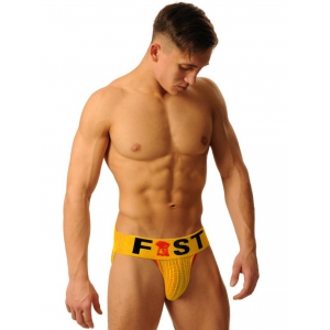 Jockstrap FIST LOGO Jaune