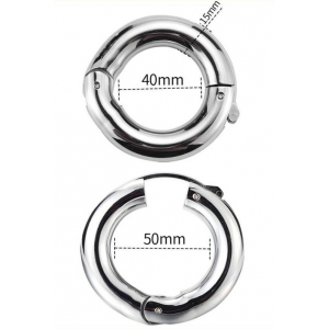 Ballstretcher en métal ajustable ROUND CLIP M 40-50mm - Poids 165g 