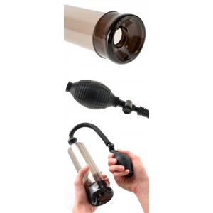 Pompe à Pénis Worx Beginners Grise de 19cm