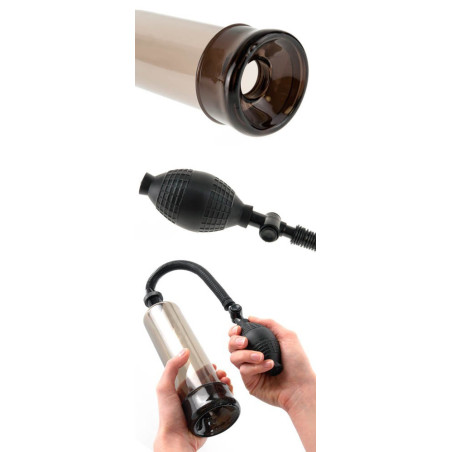 Pompe à Pénis Worx Beginners Grise de 19cm