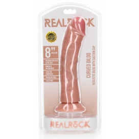 Gode réaliste Ventouse CURVED RealRock 20 x 4.6cm 2