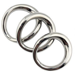 Cockring en métal CURVED STEEL