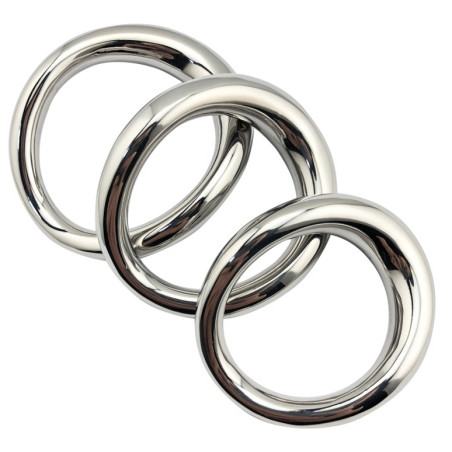 Cockring en métal CURVED STEEL