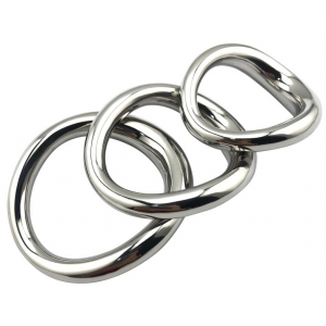 Cockring en métal CURVED STEEL