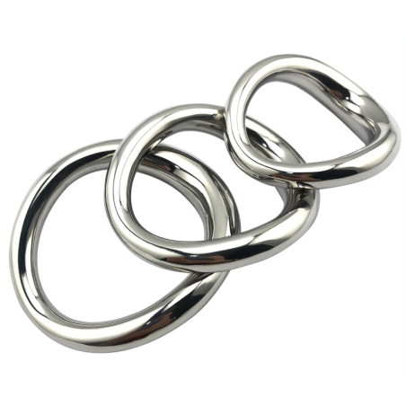 Cockring en métal CURVED STEEL