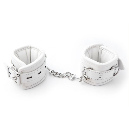 Menottes de poignets CUFF BOMB Blanches