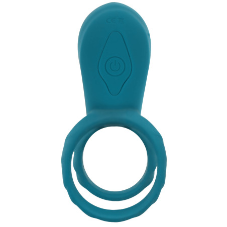 Cockring avec étui vibrant VIBRATOR GREEN 10 x 2.8cm