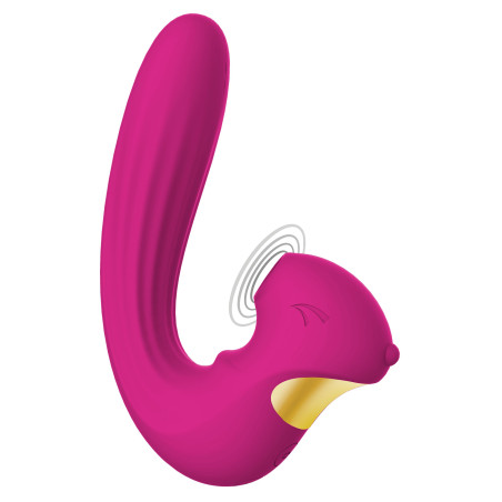 Stimulateur de clitoris et point G CELESTIAL 15cm Violet